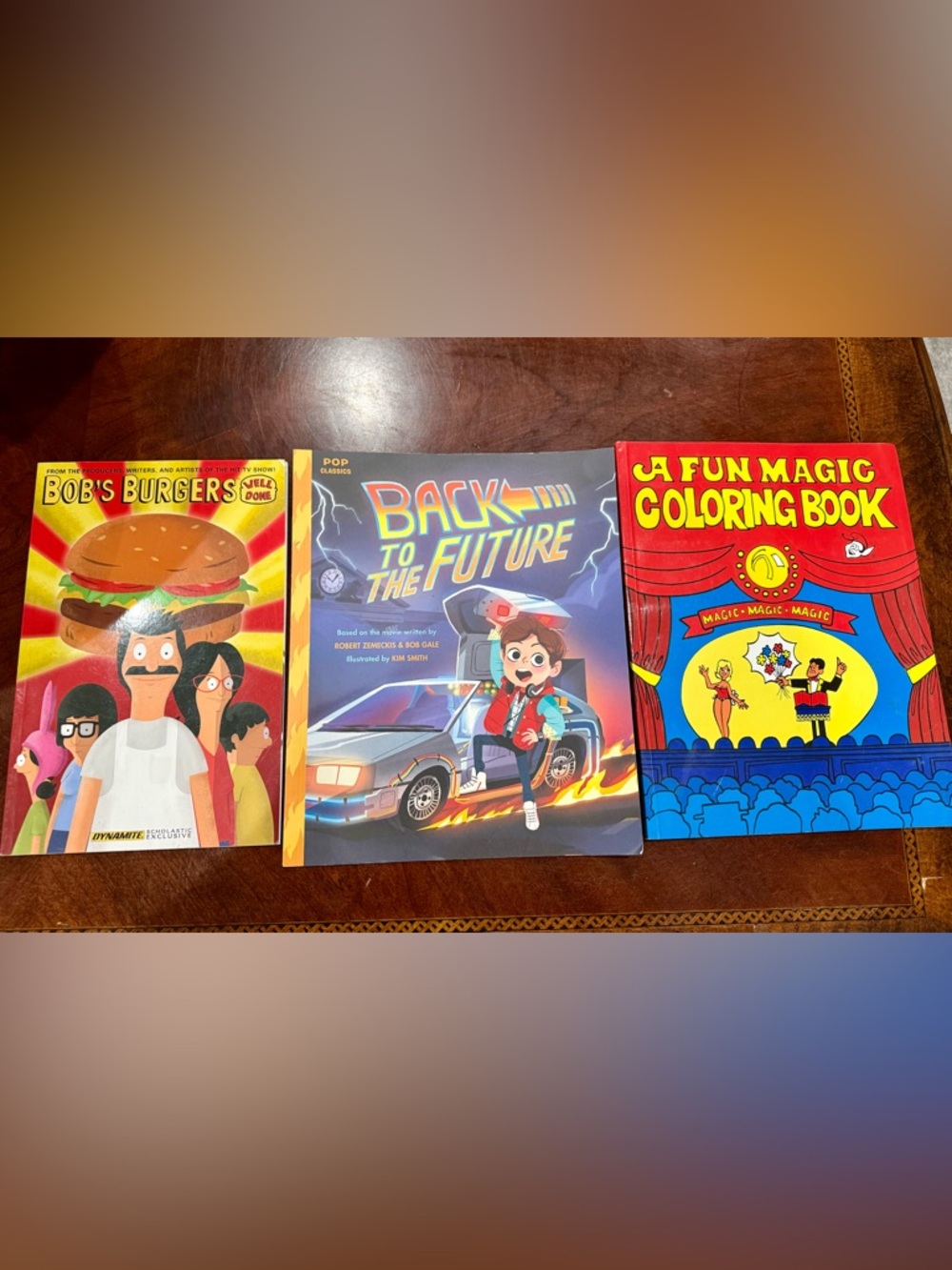 Back to the Future Kids Book - Multicolor